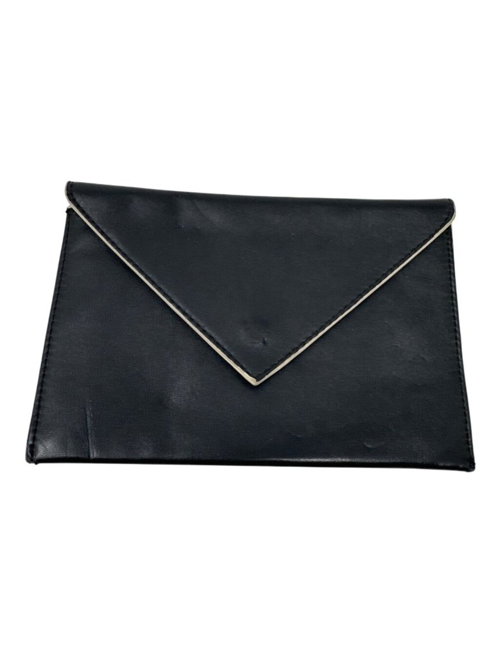 Vera Bradley Envelope Clutch Faux Leather Minimalist Design Magnetic Closure